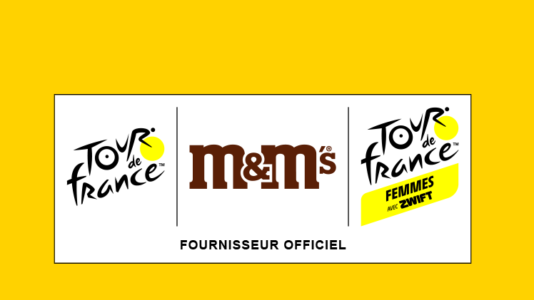 M&M'S® becomes Official Supplier of the Tour de France and the